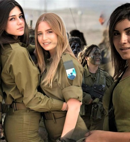 Девушки в армии израиля