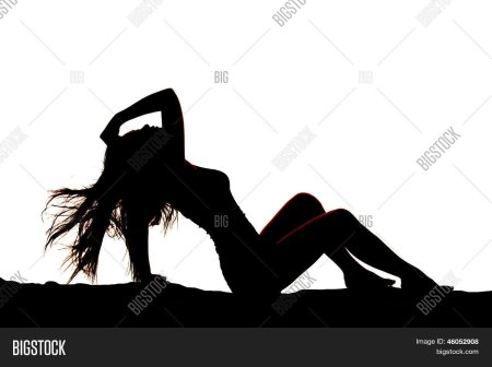 Силуэт женщина