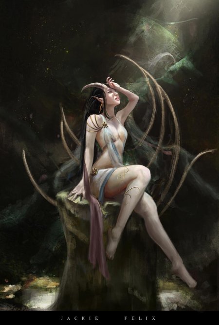 Мистические существа девушки