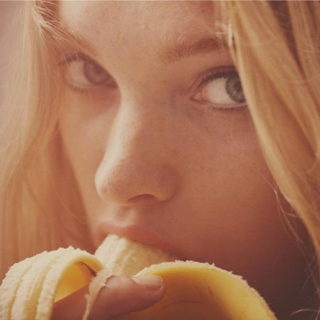 Блондинка модель