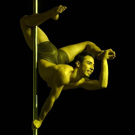 Позы на шесте