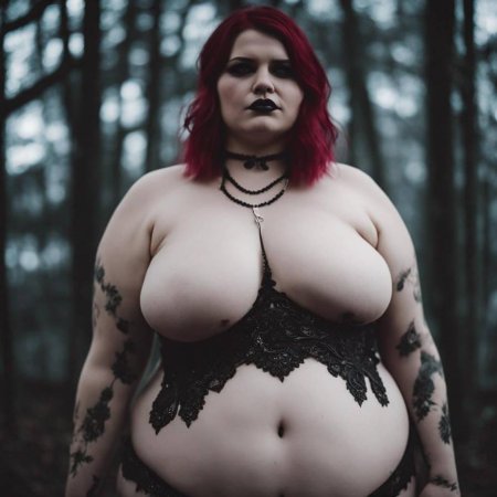 Пышная женщина