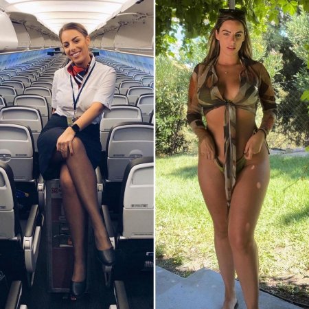 Сексуальная стюардесса