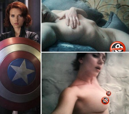 Голая скарлетт йоханссон мстители