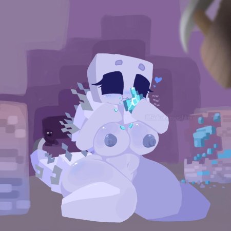 Майнкрафт голая девушка