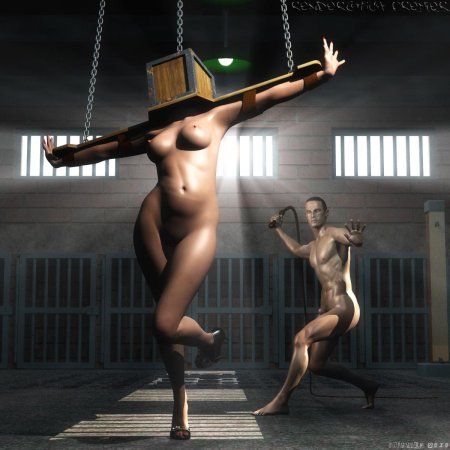 Девушка на кресте d quoom