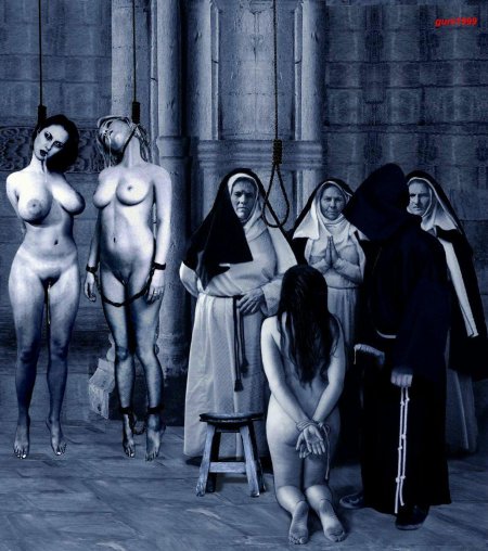 Голая перед повешением