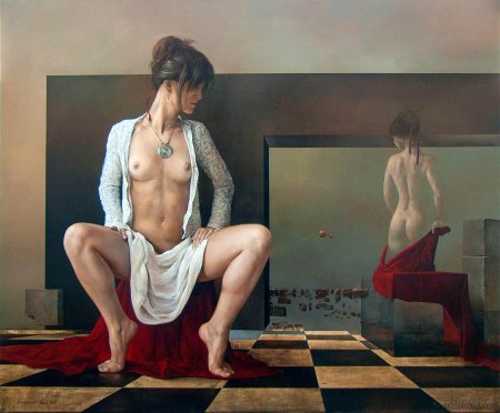 Константин качев картины ню