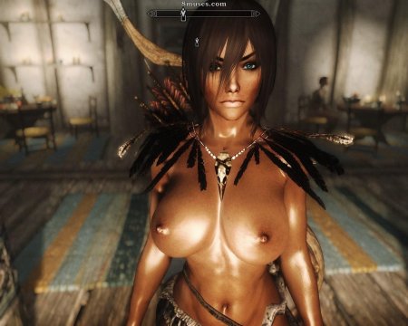 Скайрим красивые сиськи