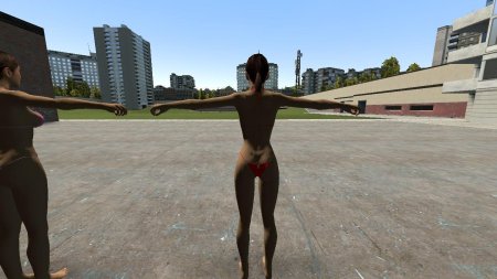 Девушка в бикини для гта са