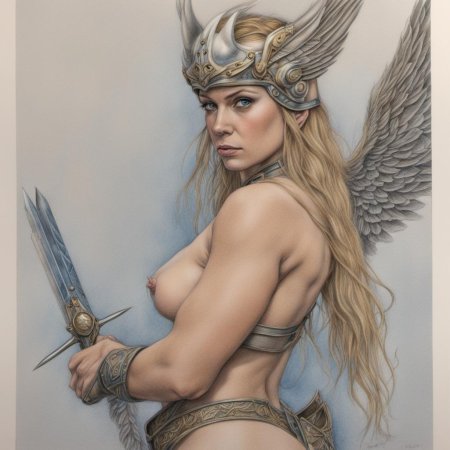 Валькирия эскиз