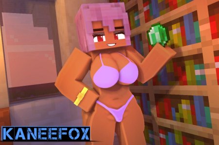 Девушка в майнкрафте