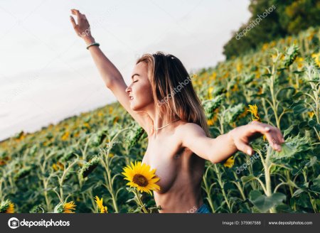 Девушка в подсолнухах