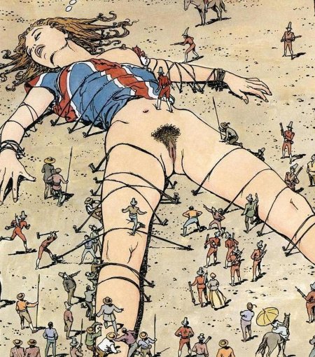 Гулливер и лилипуты