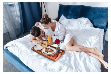 Завтрак в постель для любимой
