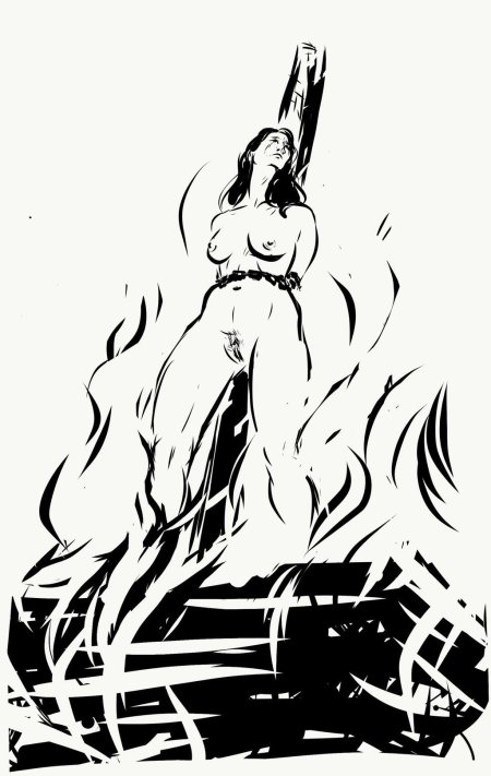 Сжигание ведьм