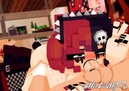 Майнкрафт минет