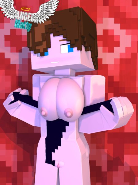 Девочка из майнкрафта голая