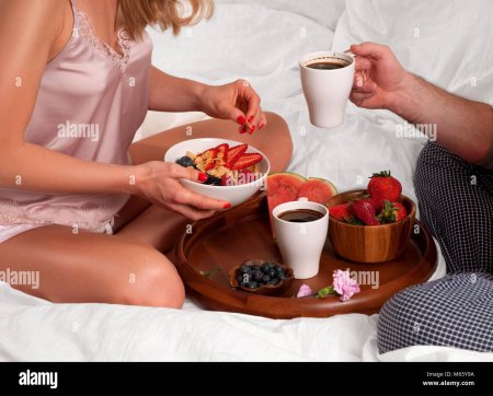 Кофе в постель для любимой