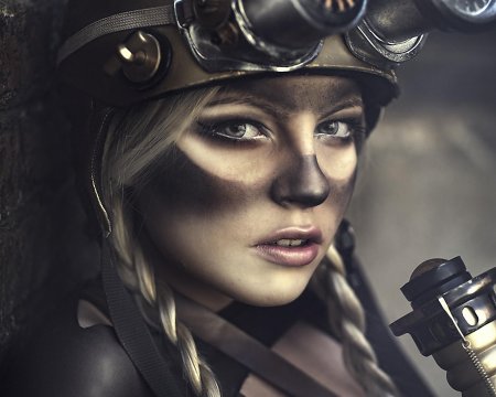 Стимпанк девушка