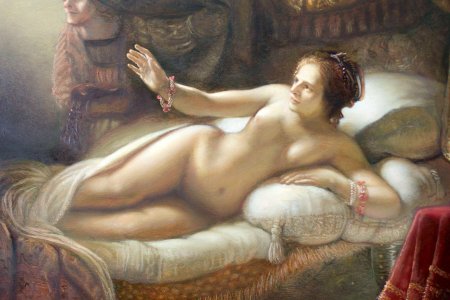 Рембрандт даная картина