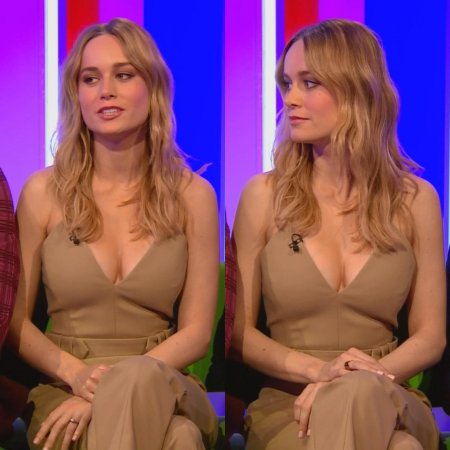 Бри ларсон декольте