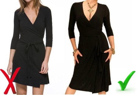 Платья для грушевидной фигуры