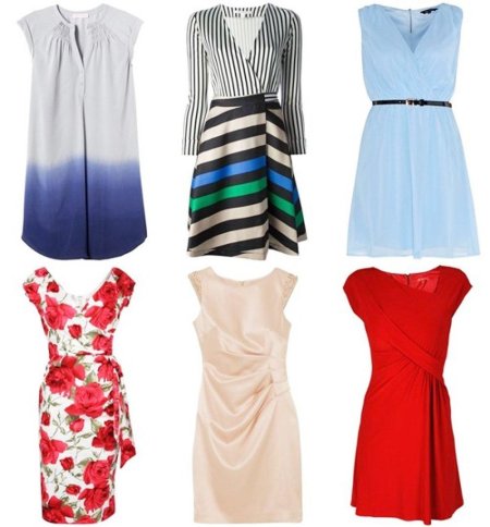 Летнее платье на фигуру груша