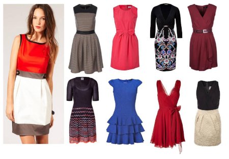 Виды платьев для девушек