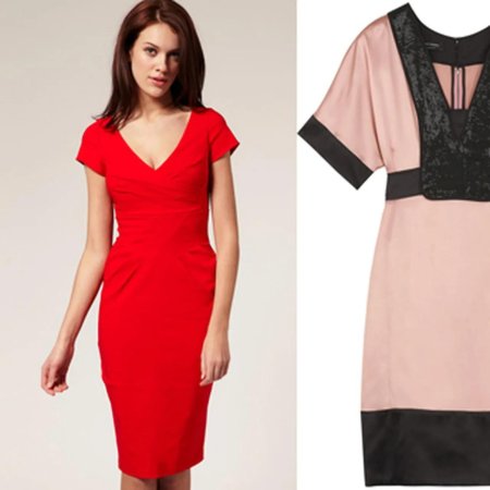 Платья для широкоплечих девушек