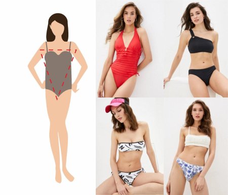 Купальник для фигуры треугольник