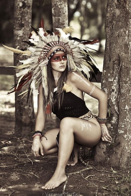 Красивые девушки индейцы