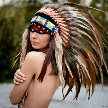 Образ индейца девушки
