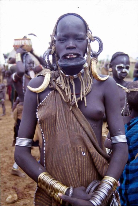 Африканское племя мурси