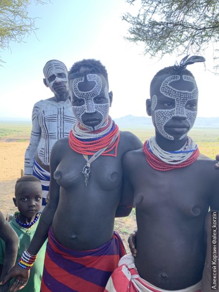 Племя каро эфиопия