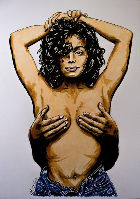 Джанет джексон голая грудь