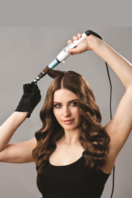 Кудри на конусную плойку