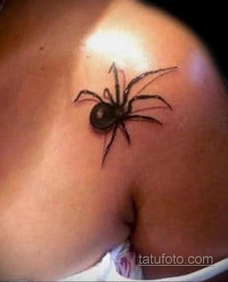 Тату паук