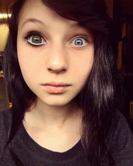 Очень большие глаза