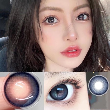 Цветные контактные линзы для глаз с диоптриями