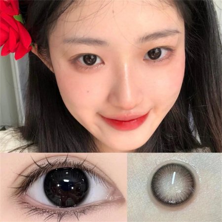 Линзы черные цветные контактные