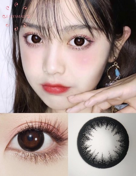 Цветные линзы черные