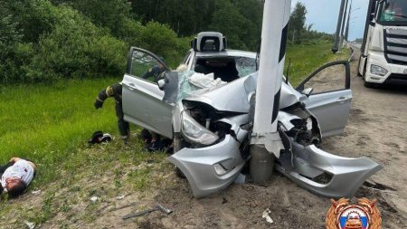 Авария на трассе м в тверской области