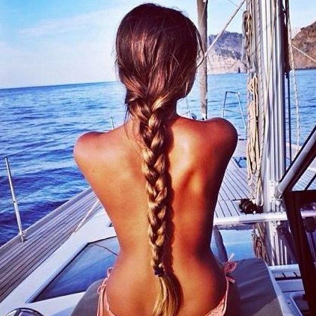 Косички на море