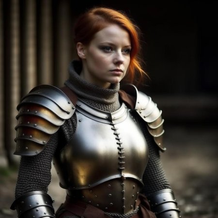 Красавица в доспехах