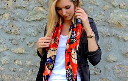 Модные шарфы