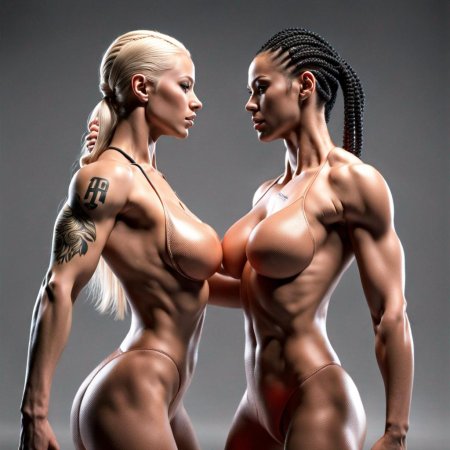 Голые фитнес девушки