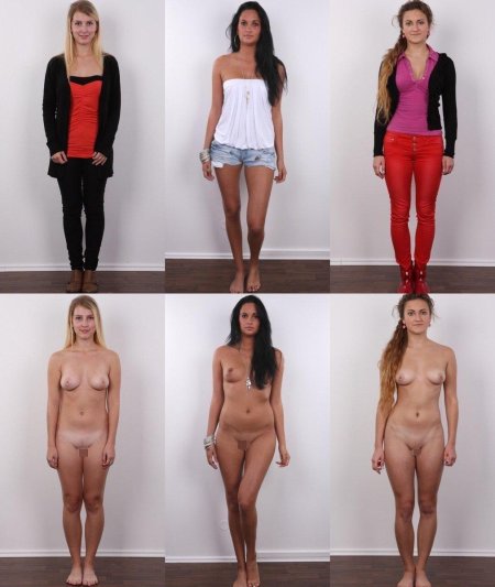 В одежде и без одежды