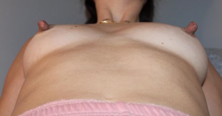 Extremely long nipples