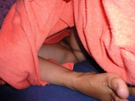 Под одеялом без трусиков